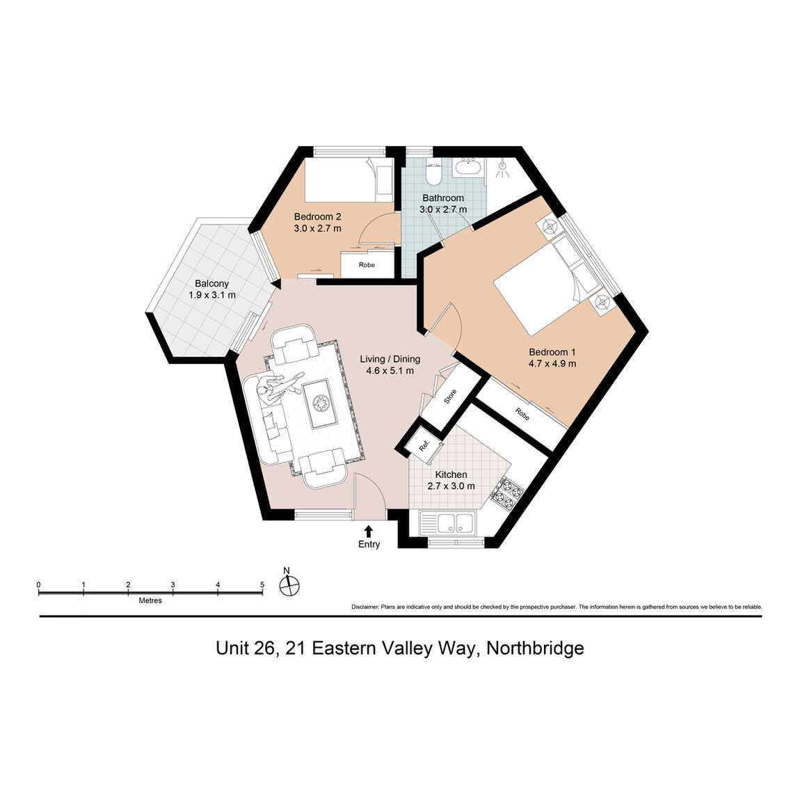 26/21 Eastern Valley Way Northbridge
